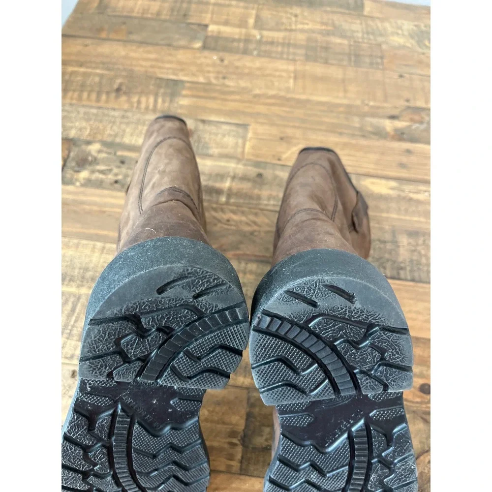 Red Wing 4436‎ Mens Waterproof Metatarsal Guard Pull On Work Boots Brown 7.5 D